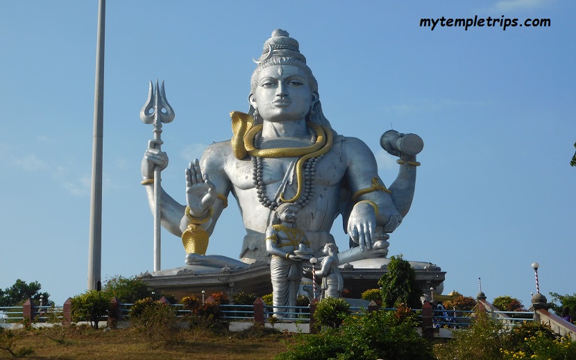 Lord Shiva Statue Jyotirlinga temples