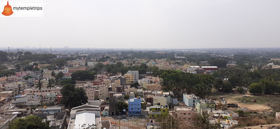 top view from Champakadhama Swamy temple