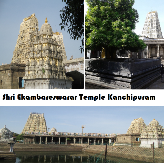 Shri Ekambareswarar Temple Kanchipuram – One of the Pancha Bhoota Stalam temples