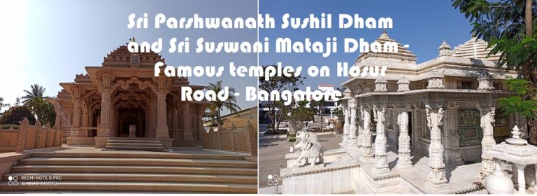 famous Jain temple on Hosur Road