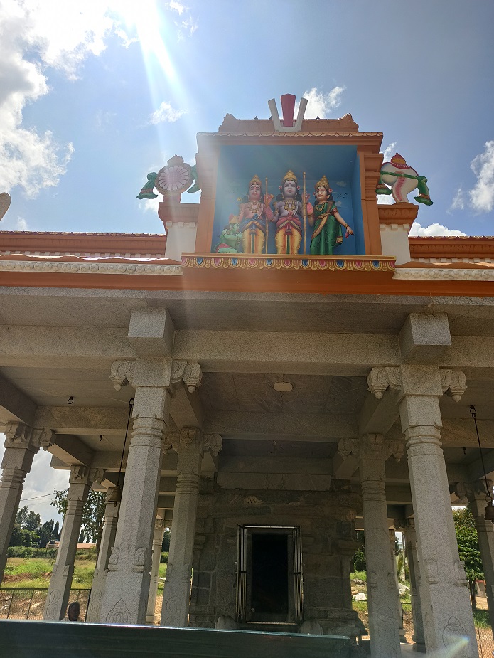 hanuman temple behind Thimmaraya swamy temple anekal  premises