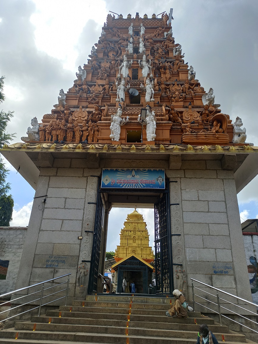 Thimmaraya swamy temple anekal  gopuram