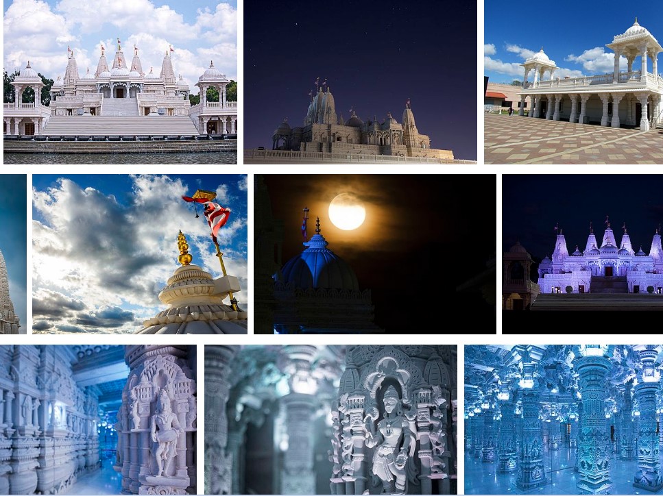 famous hindu temples in united states of America