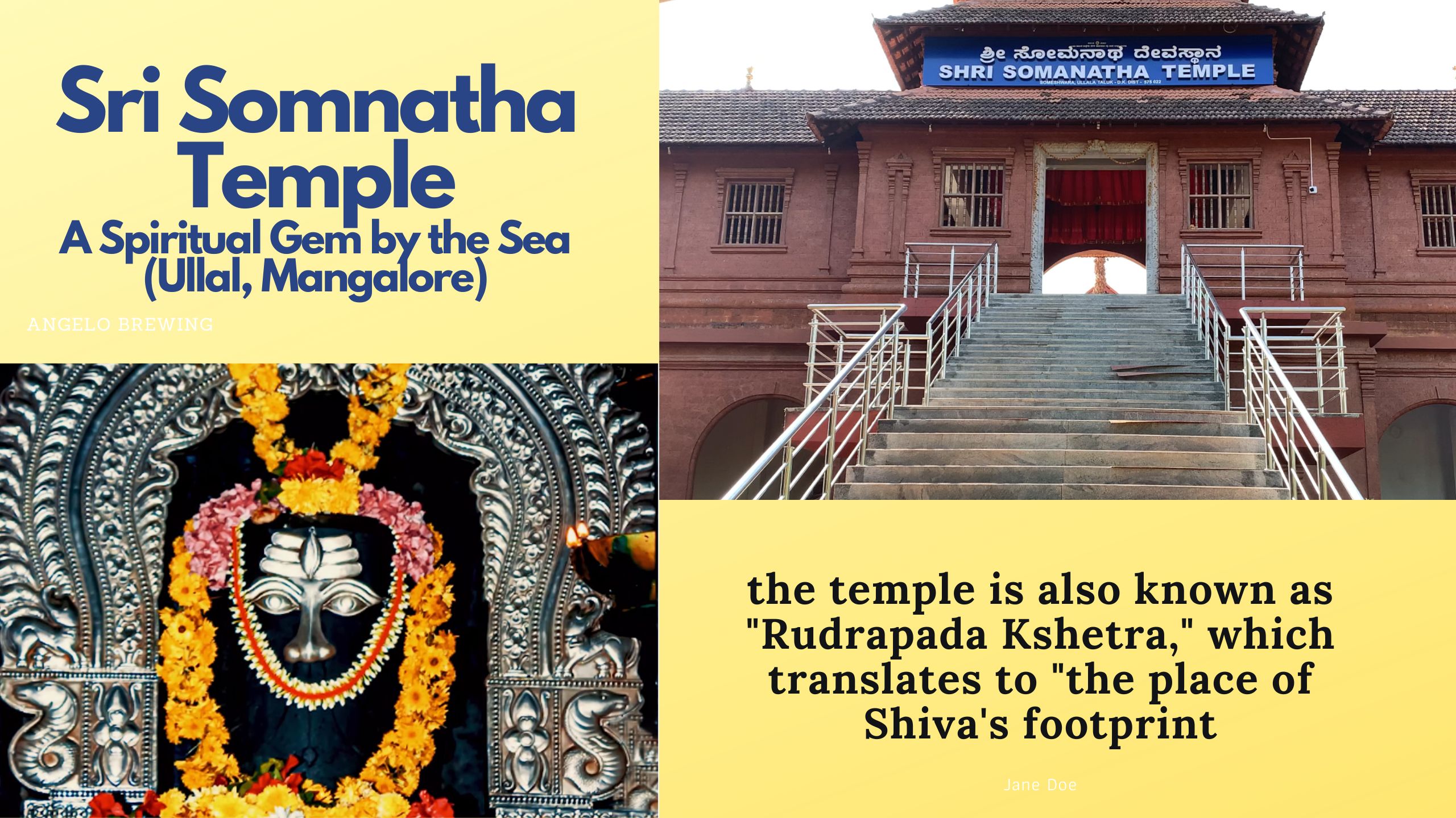 The Someshwara Temple, also known as the Somanatha Temple,
